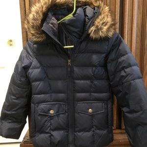 Girls small (7-8) navy north face